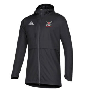 Rydell Track Field Adidas Game Mode Full Zip Water Resistant Jacket Men-Black