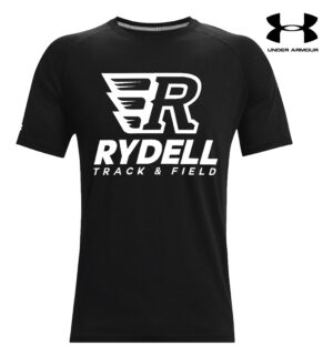 Rydell Track Field Under Armour Cotton Blend Tee-Black